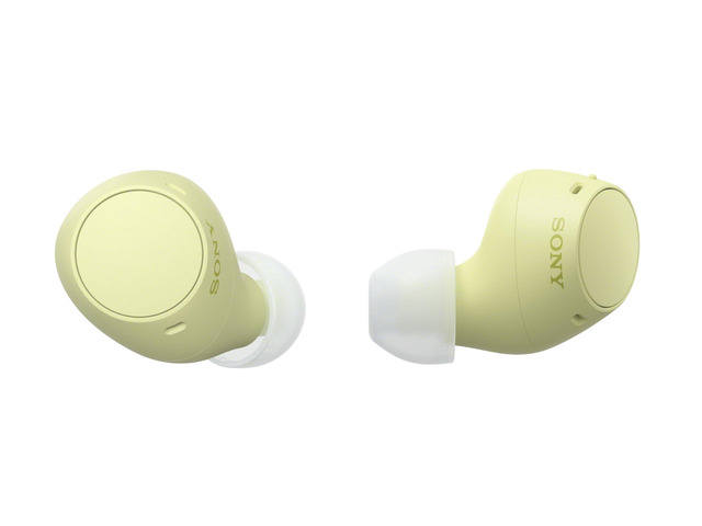 WF-C510 Truly Wireless Bluetooth Earbud Headphones, Butter Yellow Comfortable & Compact Fit, Up to 22 Hours of Battery, Multipoint Connection,...