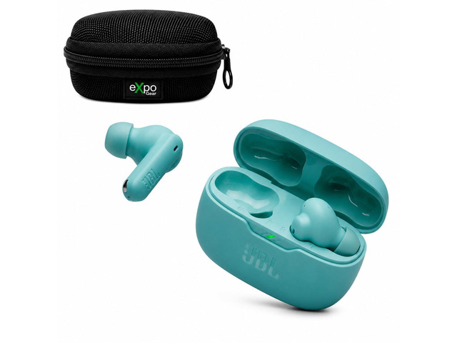Vibe Beam 2 True Wireless Noise Cancelling Earbuds, Pure Bass Sound, Smart Ambient, 4 Mics, Up to 40H Playback, IP54 Dust/Water Resistant (Teal)...