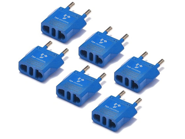 United States to Ethiopia Travel Power Adapter to Connect North American Electrical Plugs to Ethiopian Outlets for Cell Phones, Tablets, eReaders,...