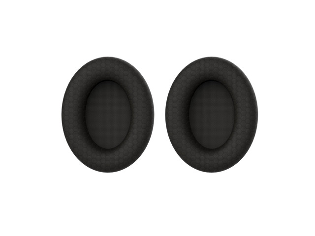 Premium Over-Ear Cushions Compatible with EPOS Impact 860 and Impact 1000 Series, Leatherette or Fabric, with Noise Isolation, 2-Pack (Fabric)