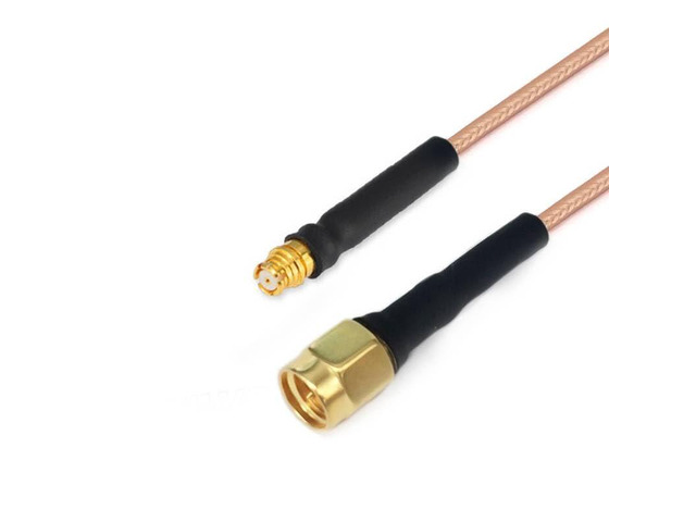 RF Coaxial Cable Assembly, SMA Male to GPO Female, RG316 Flexible, DC-3GHz (150 mm)