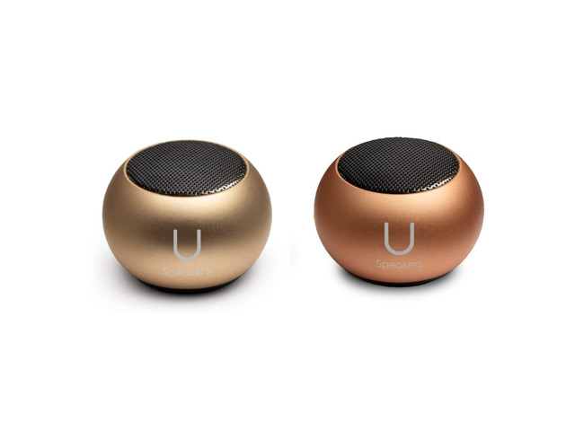 U Speakers Mini Portable Wireless Bluetooth Speaker with Magnetic Base, Mic & Selfie Remote Control Active Lifestyle Travel Home Office Bundle with...