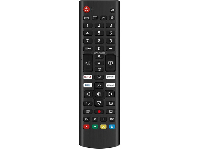 TV Remote Control Controller Replacement for LG 43UA7700PUB 43-Inch, 50UA7700PUB 50-Inch, 55UA7700PUB 55-Inch UHD AI 4K UA77 Series Smart TV (2025)