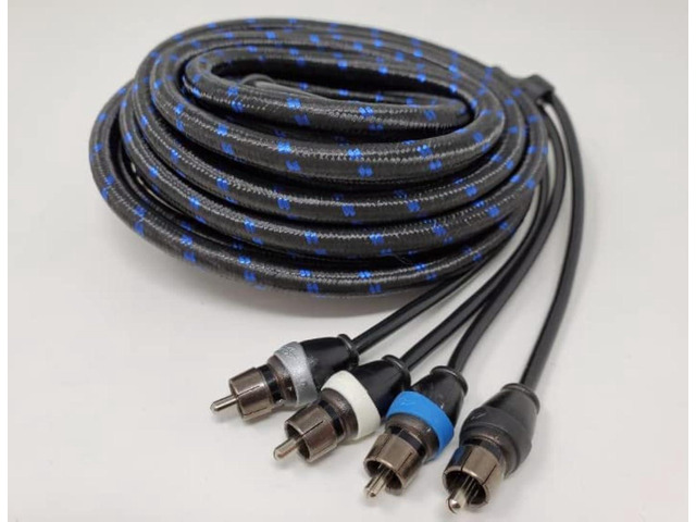 4-Channel Triple Shielded RCA - 12ft