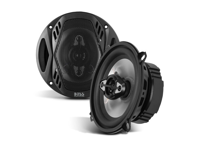 NX524 Onyx Series 5.25 Inch Car Door Speakers - 300 Watts (per Pair), Coaxial, 4 Way, Full Range, 4 Ohms, Sold in Pairs, Bocinas para Carro