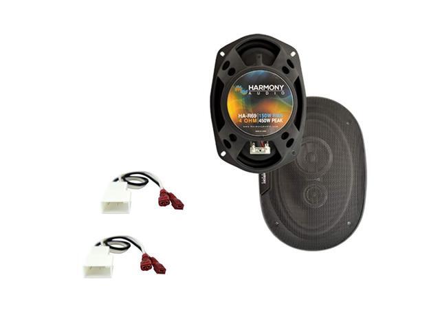 Fits 2002-2006 Toyota Camry Rear Deck 6x9 Speakers with Harness plug-in wiring adapter included, complete replacement kit, direct factory...