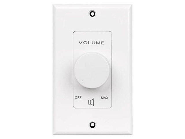 VC100W 100W Decora 70V Commercial Volume Control - White (Single)