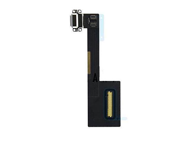 Replacement for iPad Pro 9.7' A1673 A1674 A1675 Charging Port USB Charger Dock Connector Flex Cable Ribbon USA (Black)