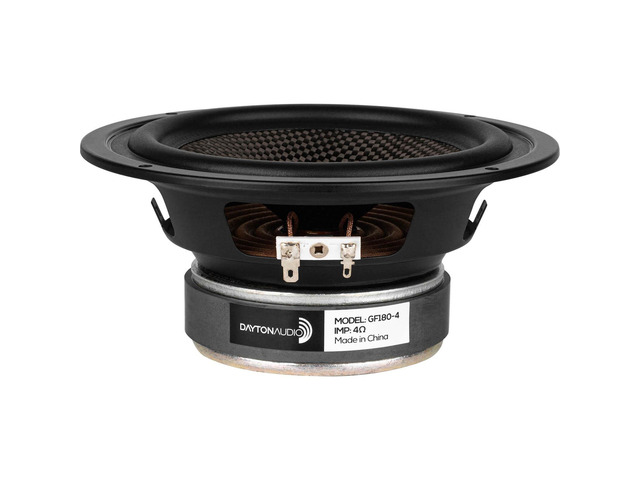 GF180-4 6-1/2' Glass Fiber Cone Woofer 4 Ohm