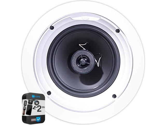1007209 R-1650-C in-Ceiling Speaker White Bundle with 2 YR CPS Enhanced Protection Pack