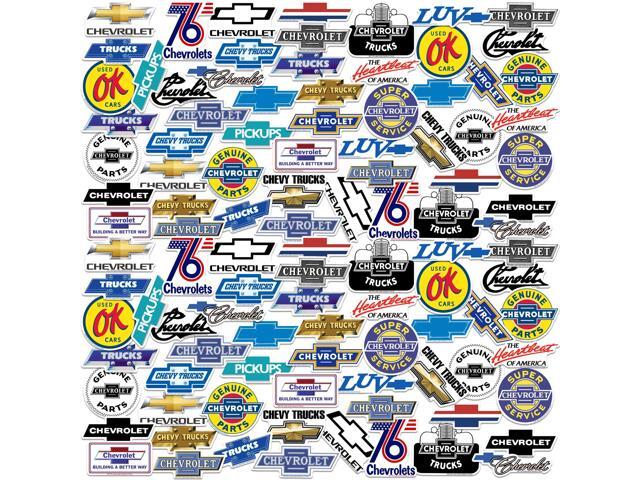 Chevrolet Branding 150ct Vinyl L Deluxe, Skateboard, Indoor/Outdoor