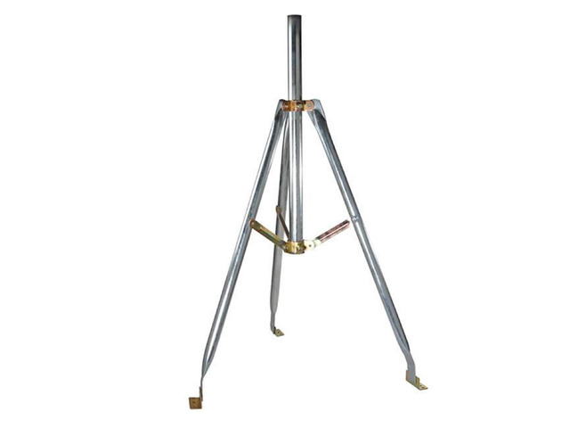 Satellite Tripod for Directv or Dish Network 2' & 1 5/8' OD Satellite Mount work on FTA as well