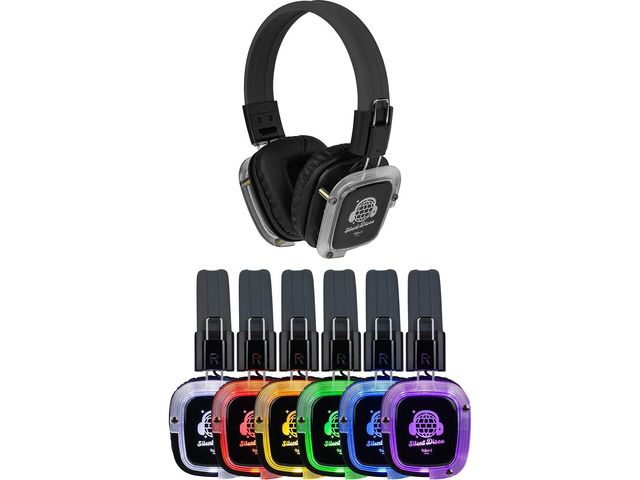Talent Prism Silent Disco Headphones with Color Changing