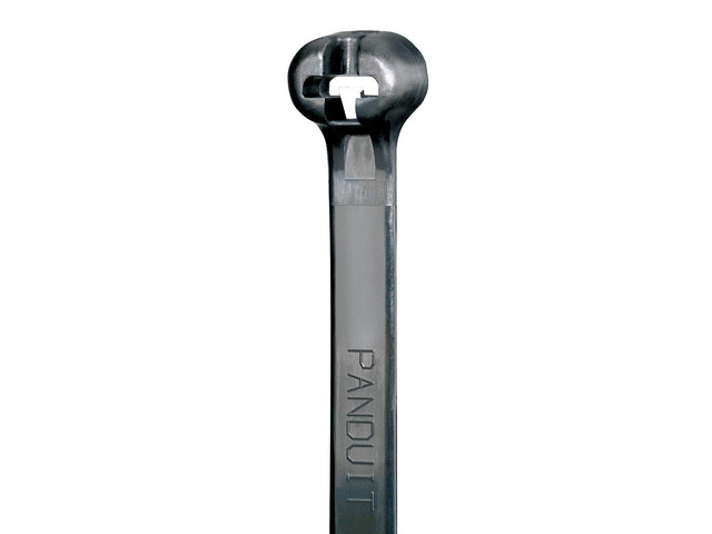 BT9LH-C0 Cable Tie, Metal Barb, Light Heavy, Weather Resistant Nylon 6.6, 30.7-Inch Length, Black (100-Pack)