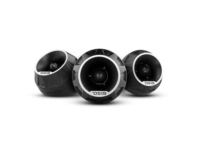 PROTSQ3N1 PRO 1 inch Vc Surface/Flush/Angle Aluminum High Compression Neodymium Super Bullet Tweeter 200 Watts 4-O