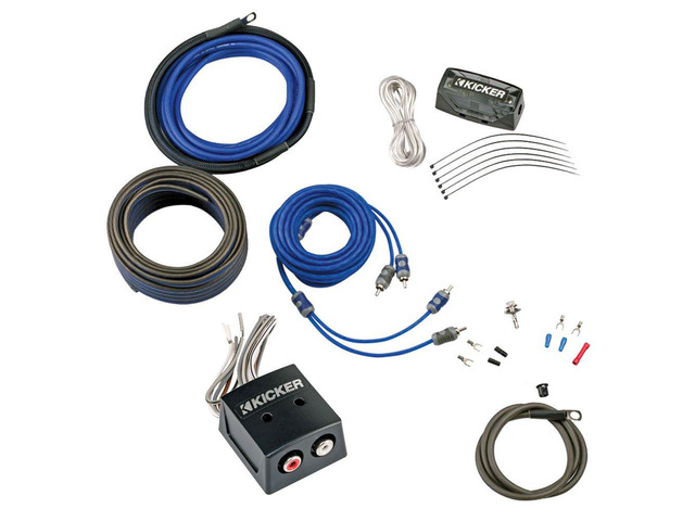 CK8 8-Gauge Amplifier Kit with KISLOC Bundle 8-gauge amplifier kit with KISLOC line output converter for factory radio integration