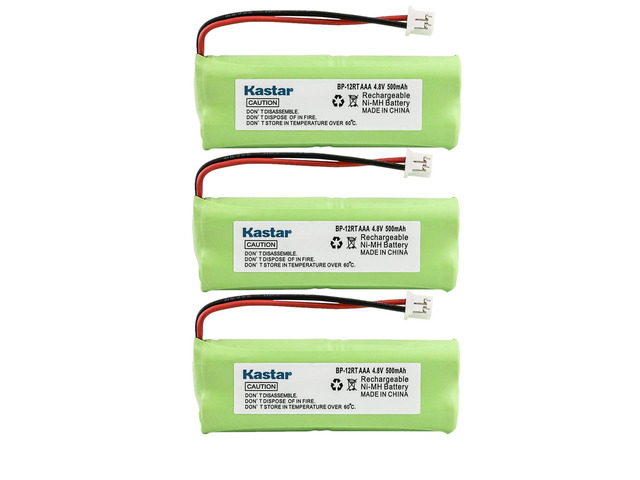 3-Pack Battery Replacement for Dogtra BP-12RT, 1700NCP Receiver, 1800NC Receiver, 1802NC Receiver, 1803NC Receiver, 1804NC Receiver, 1900NCP...