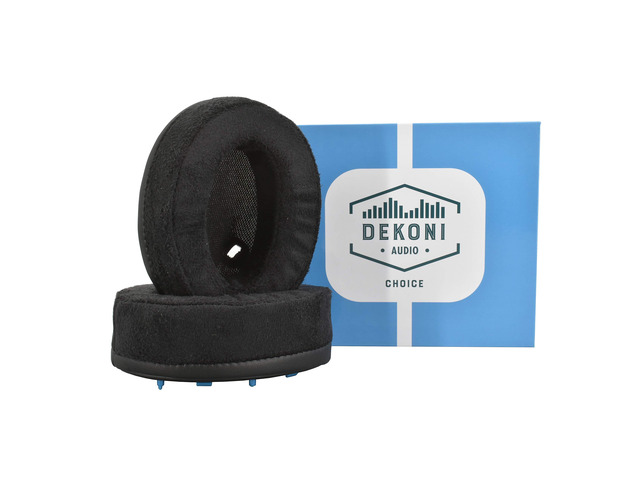 Choice Suede & Leather Replacement Ear Pads for Sony WH-1000XM4 Headphones Premium Memory Foam Cushions in Black and Grey Upgrade Comfort and...