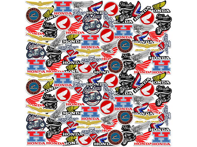 Honda Powersports 150 Vinyl Stickers Waterproof Die-Cut Decals Laptop Car