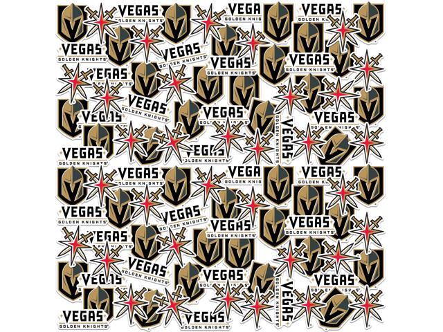 NHL Vegas Golden Knights Logo 150 Vinyl Stickers Waterproof Die-Cut Decals