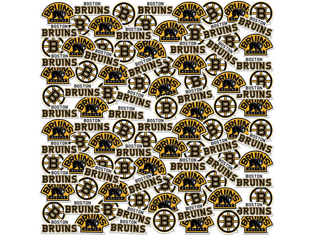 NHL Boston Bruins Logo Team Logos 150 Vinyl Stickers Waterproof Die-Cut Car