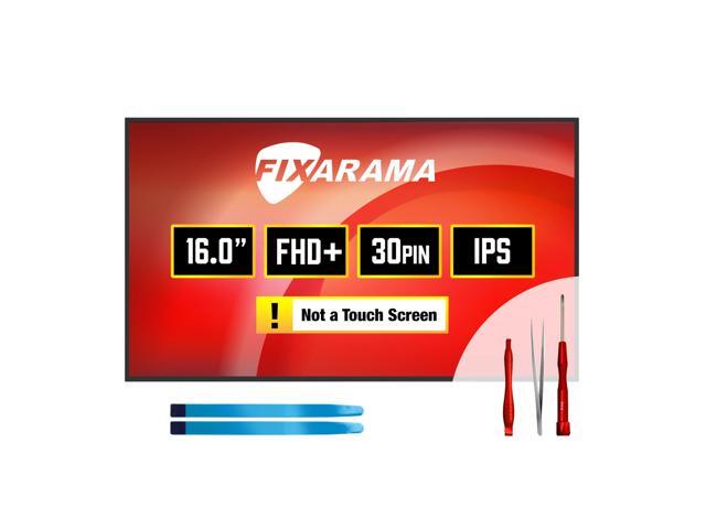 Screen Replacement for HP pn M74471-ND1 Grade A+ 30pin 60Hz FHD+ 1920x1200 Matte IPS Regular Gamut Non-Touch 16.0' LED LCD Display with Tools Tape