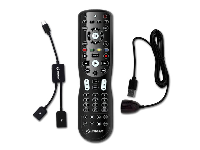 INT422 Universal Remote with IReTV and Custom OTG Y Cable for F-TV Streamers