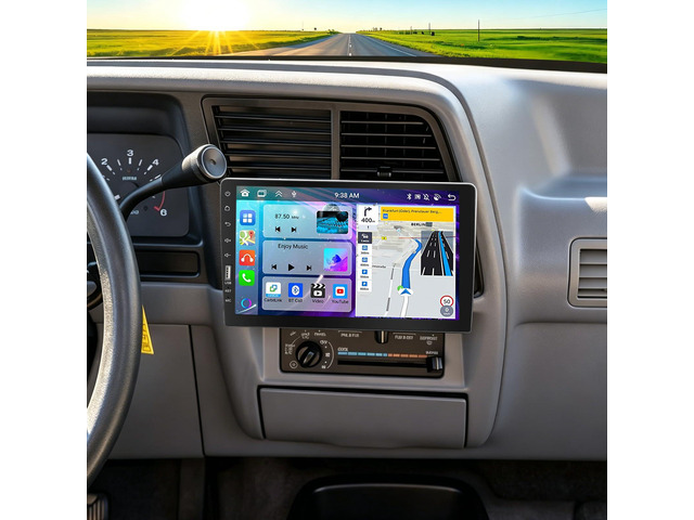 Single Din Car Stereo for 1989-1994 Ford Ranger Touchscreen Wireless CarPlay & Android Auto,9' Touch screen,1 Din Car Audio Receivers w/Bluetooth...