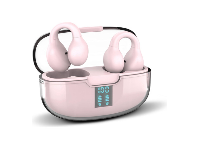 Wave-66 Wireless Earbuds, Bluetooth 5.3 Headphones, 30H Playtime with Charging Case, Hi-Res Stereo Audio, Deep Bass, IPX7 Waterproof, Transparency...