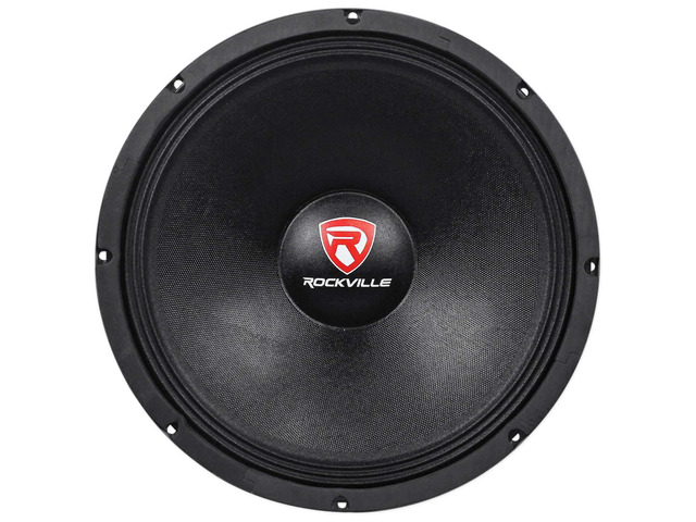 RVW1500P8 15' Raw DJ PA Replacement Subwoofer, 8 Ohm 1500W Peak / 750W RMS, 70 Oz Magnet, 2.5' 4-Layer CCAW Voice Coil, Kevlar Cone, Steel...