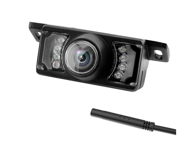 Backup Camera HD Rear View License Plate Night Vision Waterproof Compatible with BOSS Car Radio BE7ACP-C BE7ACP-SD BV9351B BV9358B BV9364B BV9384NV...