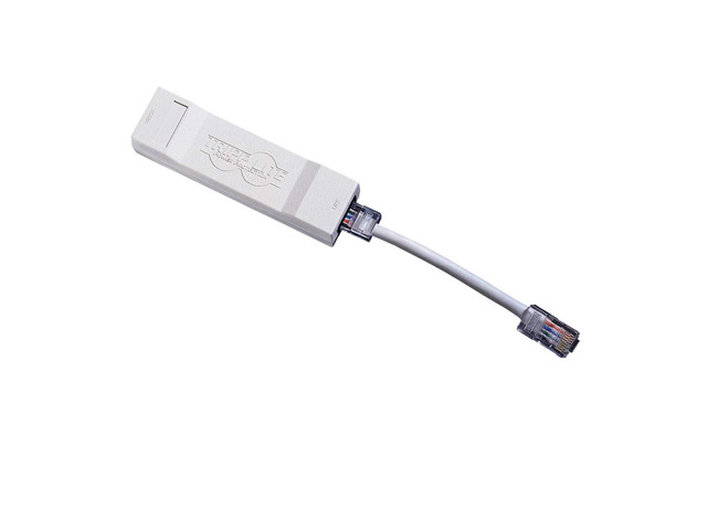 in-Line Surge Protector Power Strip for Network and Phone Lines, 1-Line RJ45, (DNET1)