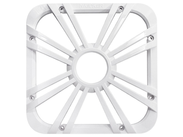 10-inch (25cm) Square Subwoofer Grille for 11S10L7,LED, White Illuminated woofer protection, rugged mesh speaker guard and cover, easy install,...