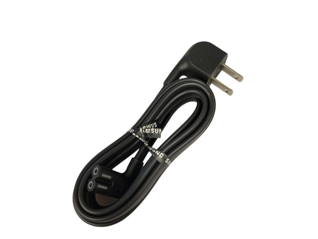 Factory Part - Power Cord Compatible with Samsung Hospitality TV Models HG50NJ670UFXZA HG50NJ690UFXZA HG55NE690BFXZA HG55NF690UFXZA HG55NJ670UFXZA...