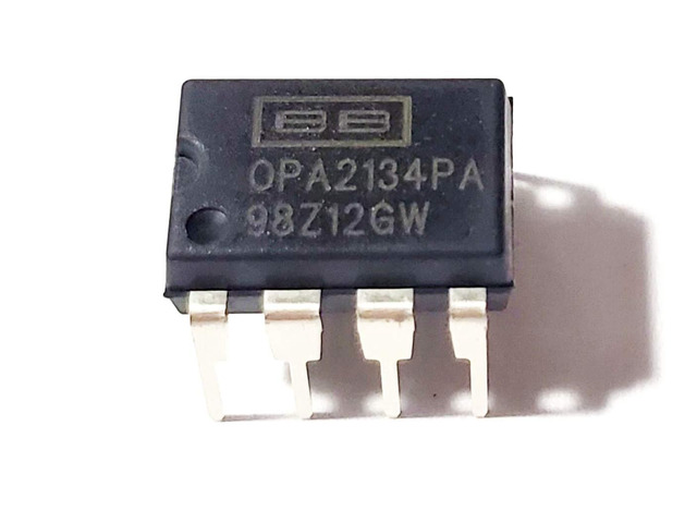 OPA2134PA OPA2134 SoundPlus Audio Operational Amplifier with Low Distortion, Low Noise and Precision Breadboard-Friendly IC DIP-8 (Pack of 2)