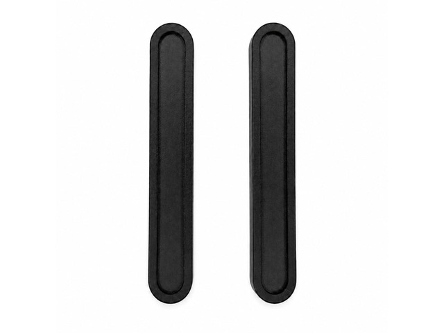 17mm Riser Feet Stand Set Compatible with Sonos Arc Soundbar, Anti-Vibration Speaker Lift Kit for Better Clearance, Tool-Free Soundbar Stand (Black)
