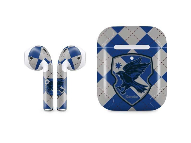 Decal Audio Skin Compatible with Apple AirPods 2 - Officially Licensed Wizarding Worlds Harry Potter Ravenclaw Crest Design