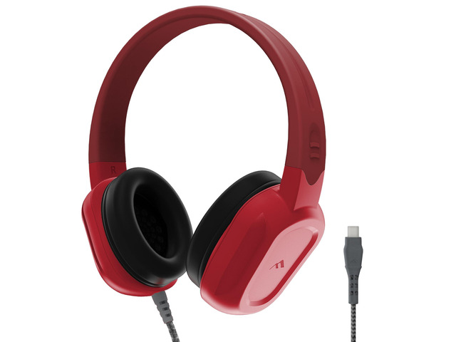 Rugged 2 Wired Headphones No Mic USB C - Long Tangle Free Chew-Proof Cord - Reliable Drop Tested and Comfortable for Kids K-12 Students Classroom...