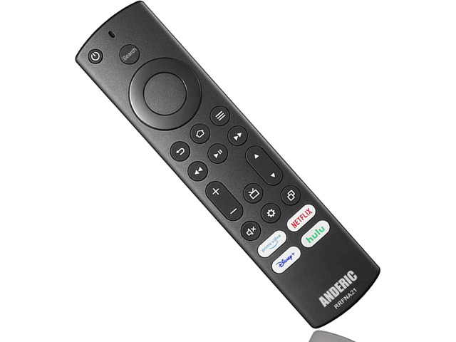 [IR] NS-RCFNA-21, CT-RC1US-21, CT-95018 Replaced IR Remote Control Compatible with Toshiba & Insignia Fire TV - RRFNA21