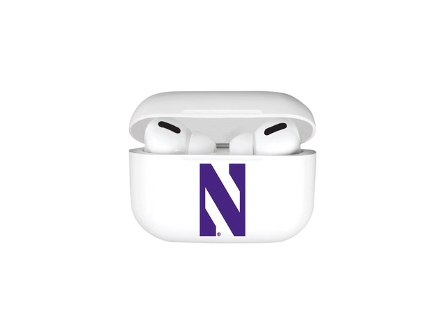 AirPods Case, Northwestern University AirPods Pro (Gen 1 & 2) / White (TPU)