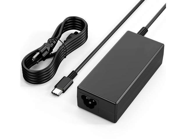 65W Chromebook Charger USB C Compatible with Lenovo Thinkpad USB C Laptop Charge Replacement for Hp Dell Chromebook 3100 Latitude 5420 Asus Samsung...