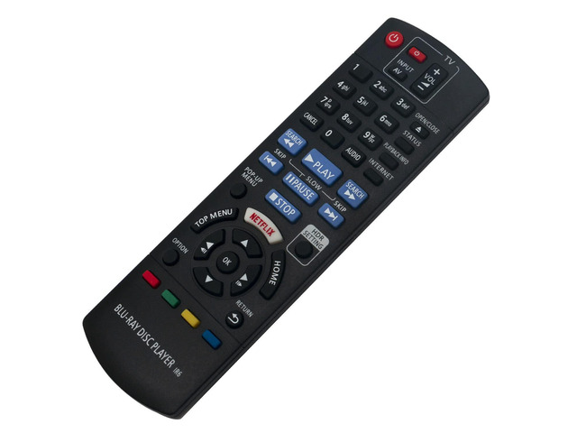 Replacement Remote Control Controller for Panasonic DP-UB820 DP-UB820-K Streaming 4K Blu Ray Player