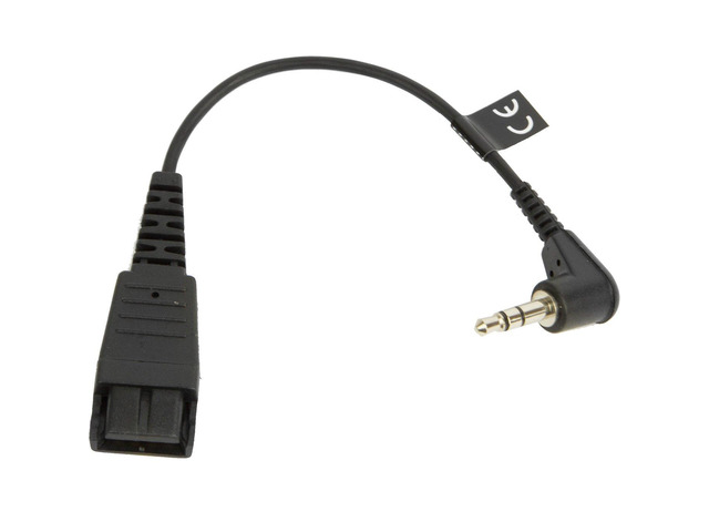 Quick Disconnect (QD) to 3.5 mm Jack Cord 8734-749