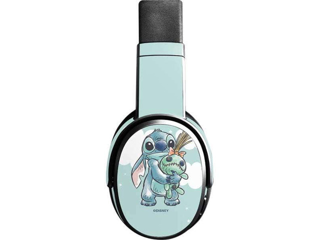 Decal Audio Skin Compatible with Skullcandy Crusher Wireless - Officially Licensed Disney Lilo and Stitch Stitch and Scrump Design