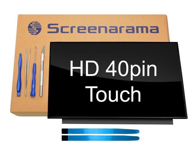 New Touch Screen Replacement for HP 15-FD0005DX 15-FD0023DX 40pin Touch HD 1366x768 Glossy LCD LED Display with Tools and Tape