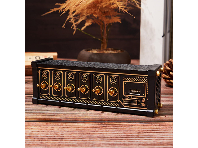 6 Ports USB C Splitter, 6 Port USB Docking Station, Voice Control Function, Data Transmission, 9 USB Convenient Input Ports, for Phones, Tablets,...