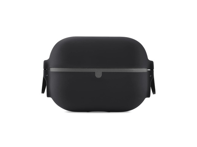 Case Compatible with AirPod Pro 2 Protective Cover with Keychain (503-Black)