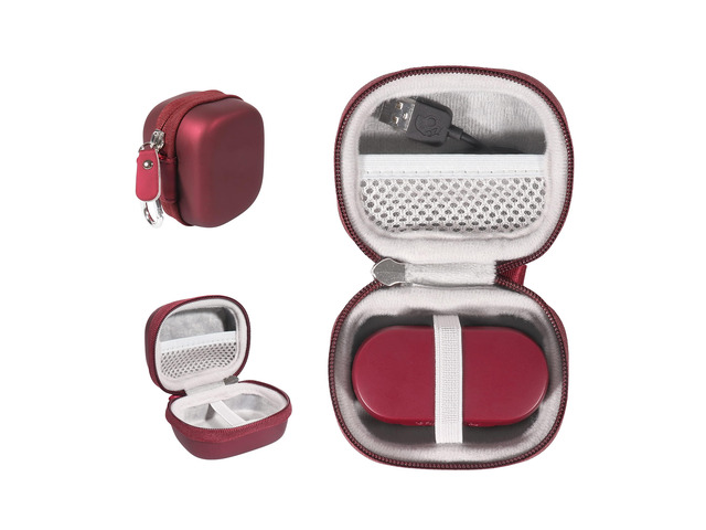 Earbuds Case for Skullcandy Sesh, Sesh ANC, Sesh Evo True Wireless in-Ear Earbuds (Red)