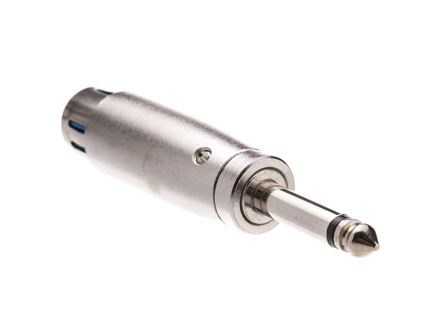 XLR Female to 1/4-Feet Mono Male Adaptor (30XR-12200)