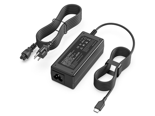 Chromebook Charger, 45W USB C Laptop Charger Compatible with HP Lenovo Dell Acer Asus Samsung Google and All Type-C Device